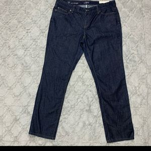 Loft jeans size 14 curvy straight